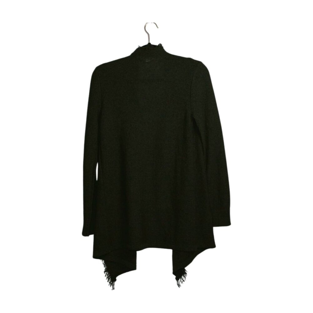 Forest Green Kate & Mallory frayed-edge knit jacket cardigan | SMALL - Picture 10 of 10
